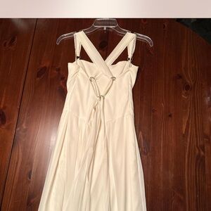 Chic Cream Wedding Dress